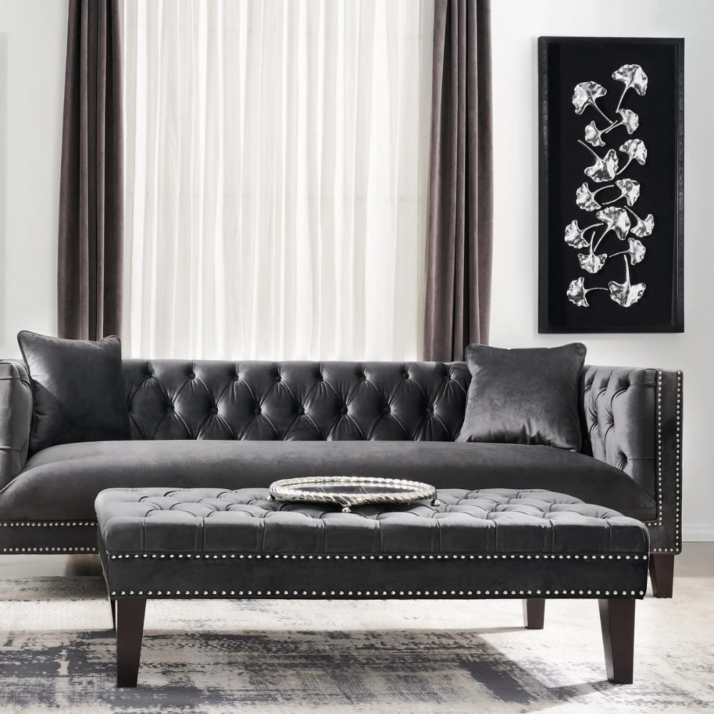 Vogue Velvet 3-Seater Sofa