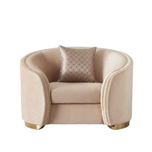 Harries Lounge Chair - Velvet