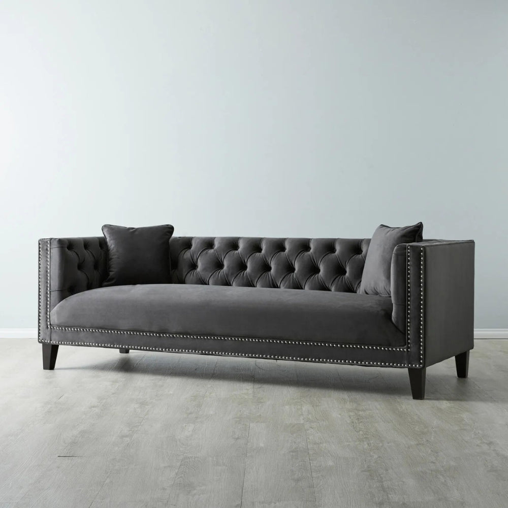 Vogue Velvet 3-Seater Sofa