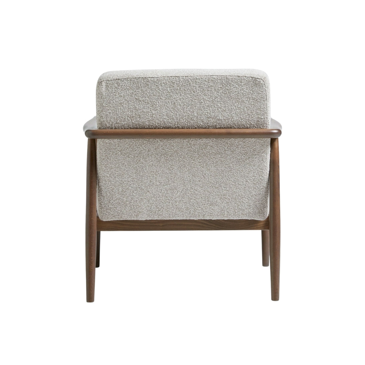 Benett Armchair - Light Grey Boucle