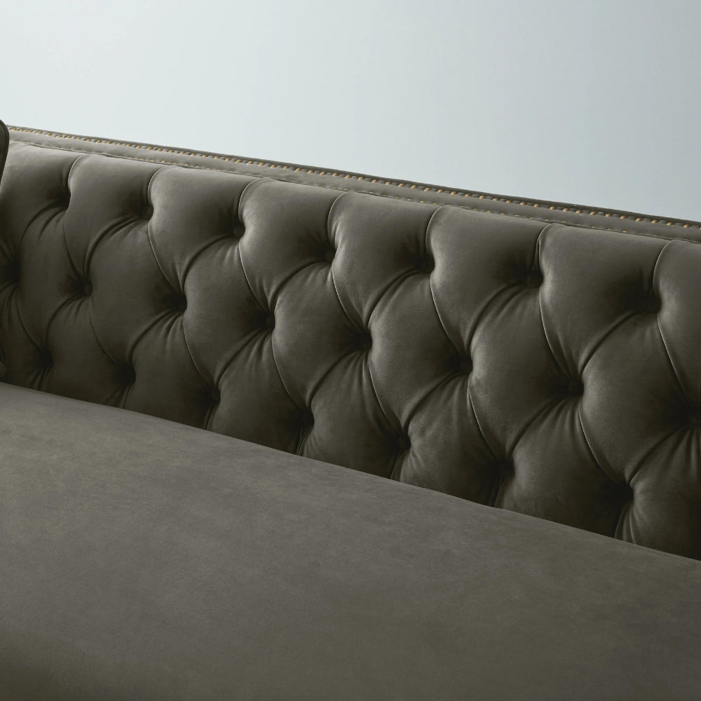 Vogue Velvet 3-Seater Sofa