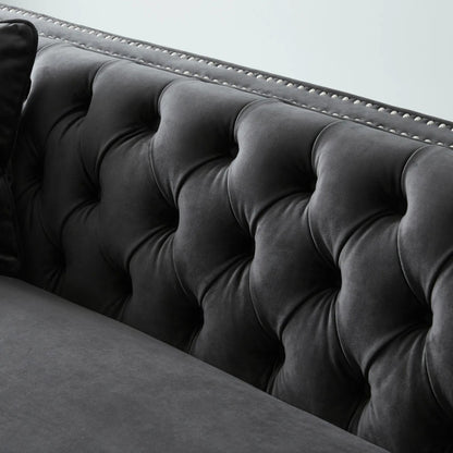 Vogue Velvet 3-Seater Sofa