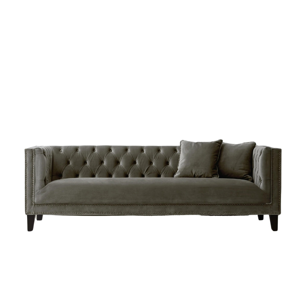 Vogue Velvet 3-Seater Sofa