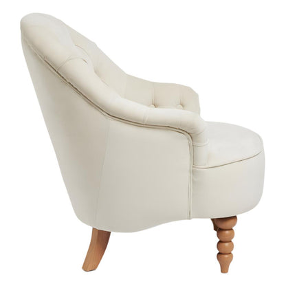 Loriel Ashley Chair - Velvet Beige