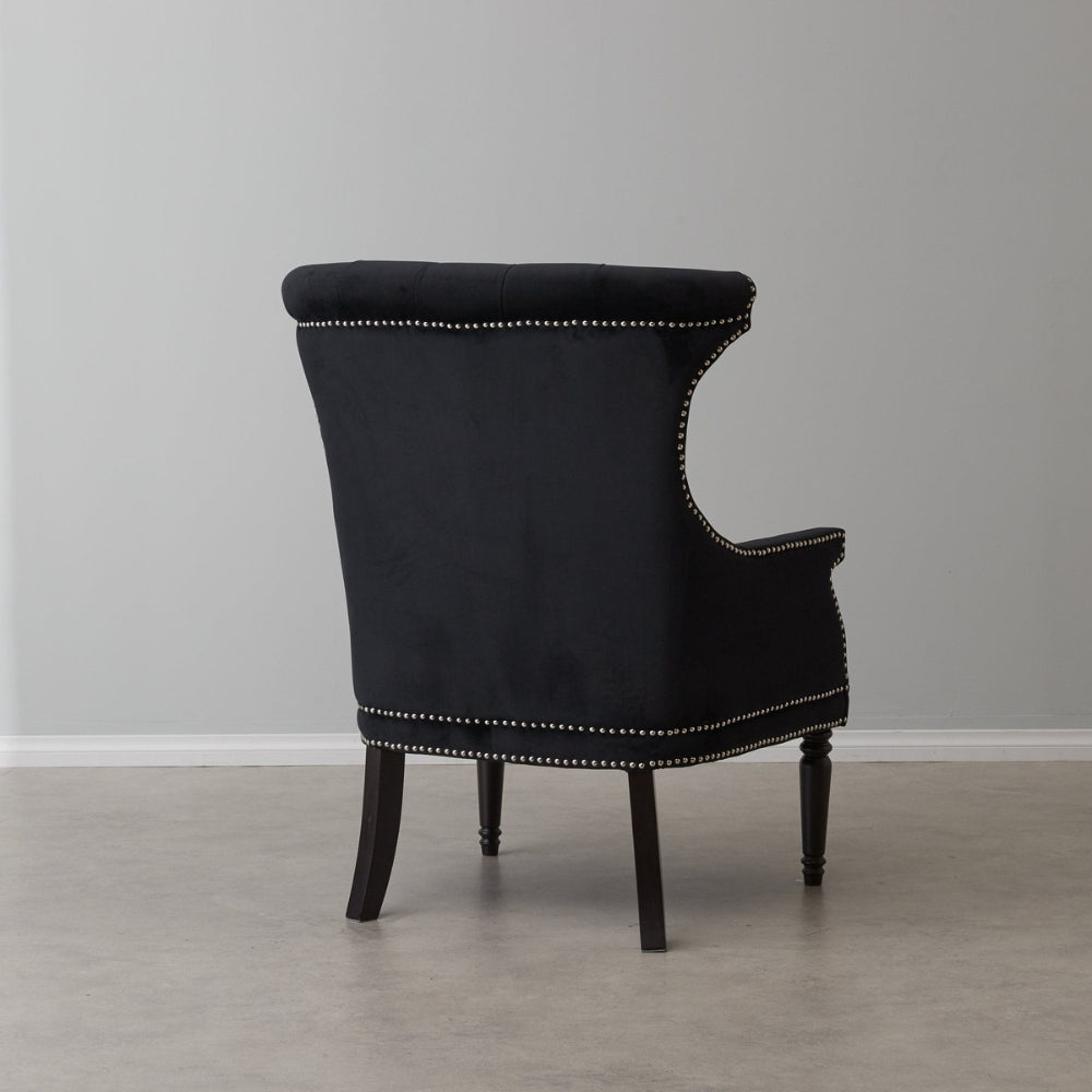 Drako Tufted Wing Chair for Living Room