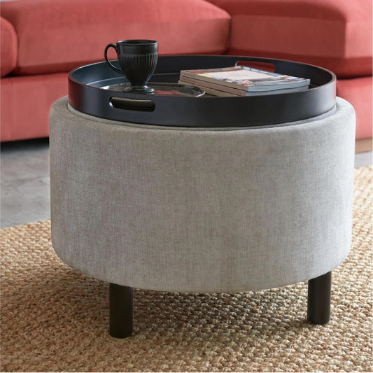 Ashtin Storage Footstool Ottoman