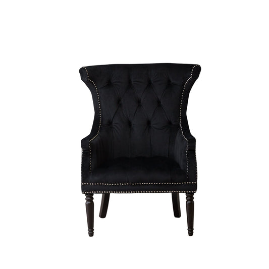 Drako Tufted Wing Chair for Living Room