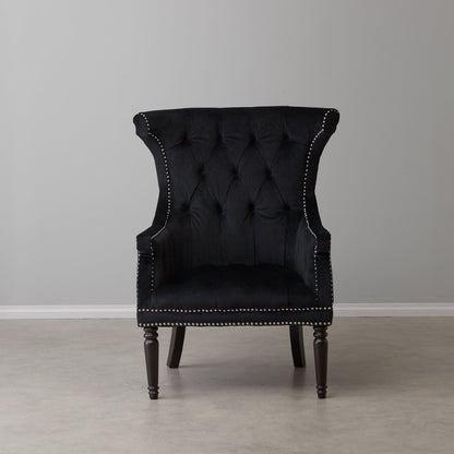 Drako Tufted Wing Chair for Living Room