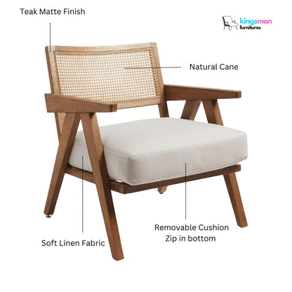 Abel Rattan Chair - Bronx Effect