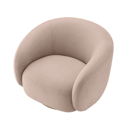 Brok 360° Swivel Living Room Chair - Avalon Sand