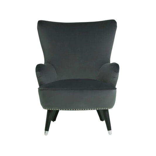 Pearl Tufted Wing Chair