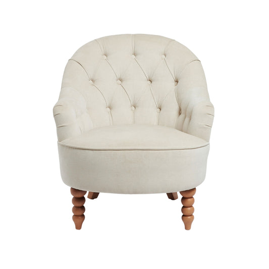 Loriel Ashley Chair - Velvet Beige