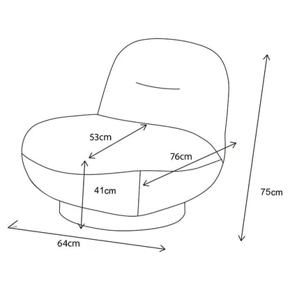 Otis Swivel 360° Lounge Chair